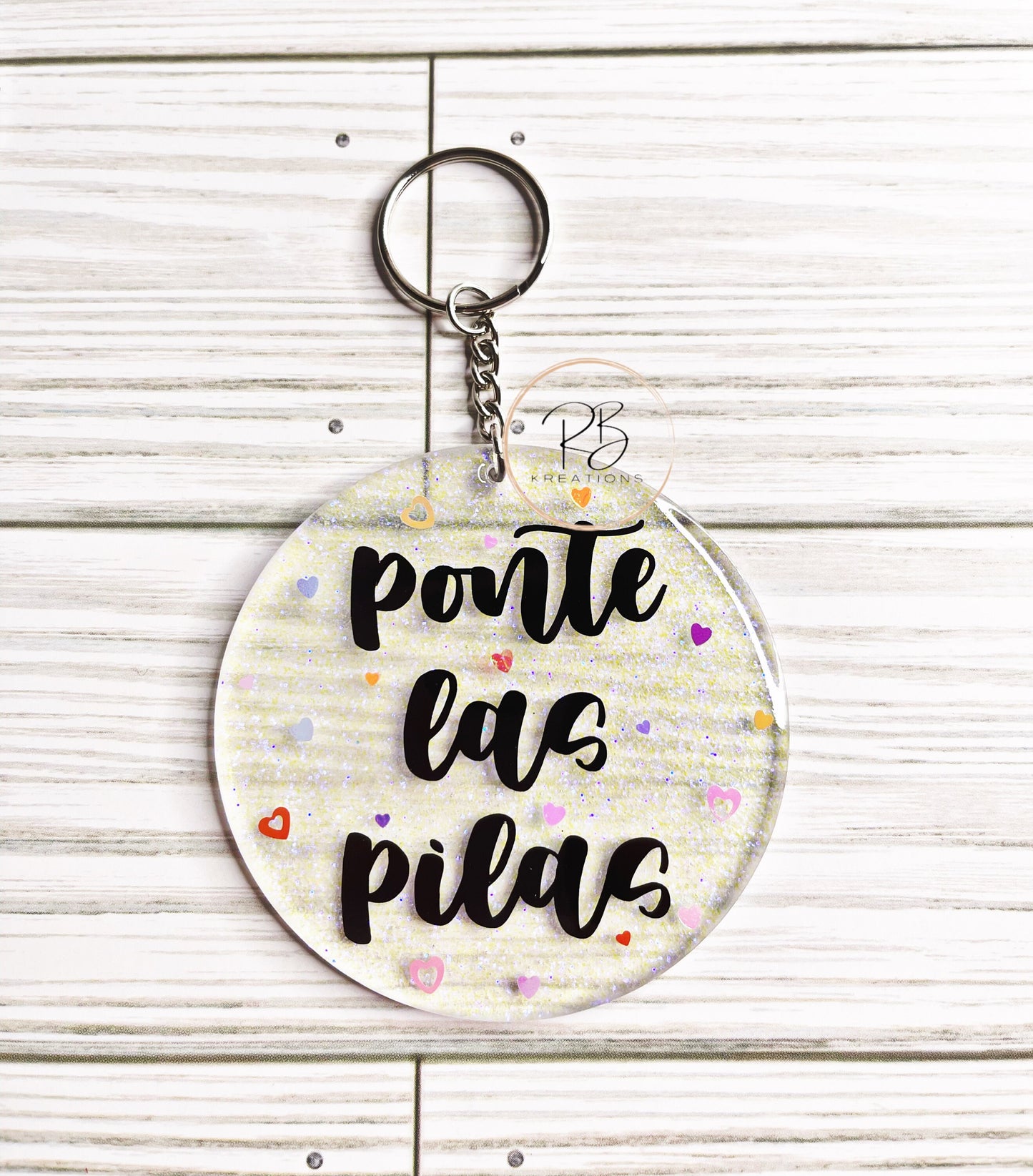 Echale ganas mija keychain | Ponte las pilas Keyring | Motivation | Motivacion | Dichos Hispanos | llaveros en espaƱol |