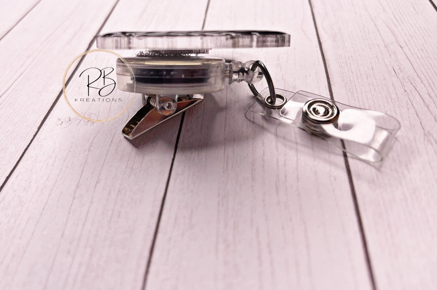 X-ray Tech Badge Reel | Radiology Badge Holder | Radiologist | Rib Cage Badge Clip | Retractable | Interchangeable