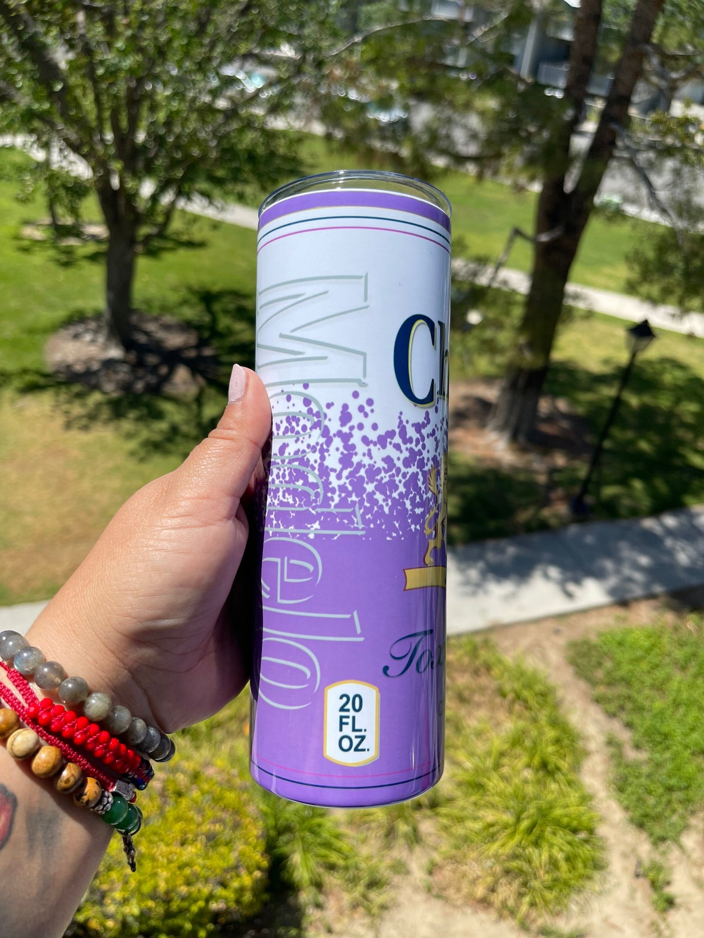 Chingona Tumbler | Chingona cold and hot tumbler  | Custom tumbler | Mom tumbler | 20oz Skinny Stainless steel tumbler