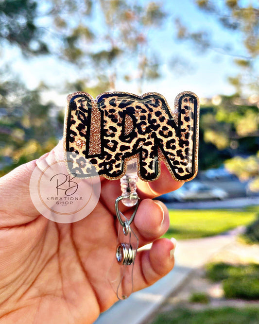 License Practical Nurse Badge reel | Nurse badge holder | Medical Badge Reel | Hospital Staff | Retractable | Interchangeable