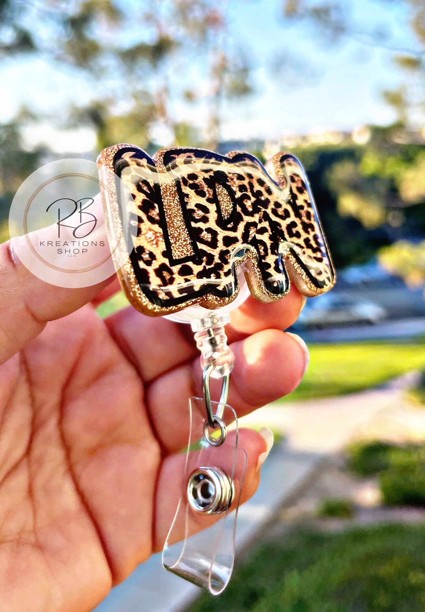 License Practical Nurse Badge reel | Nurse badge holder | Medical Badge Reel | Hospital Staff | Retractable | Interchangeable