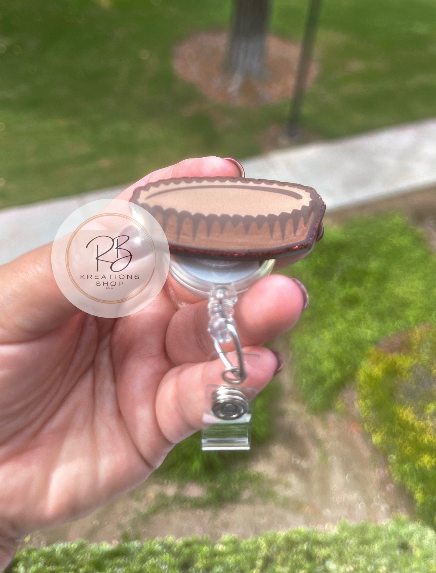 Chocolate cup Badge reel | Peanut butter cup badge reel | Medical Badge Reel | Hospital Staff | Nurses | Retractable | Interchangeable |